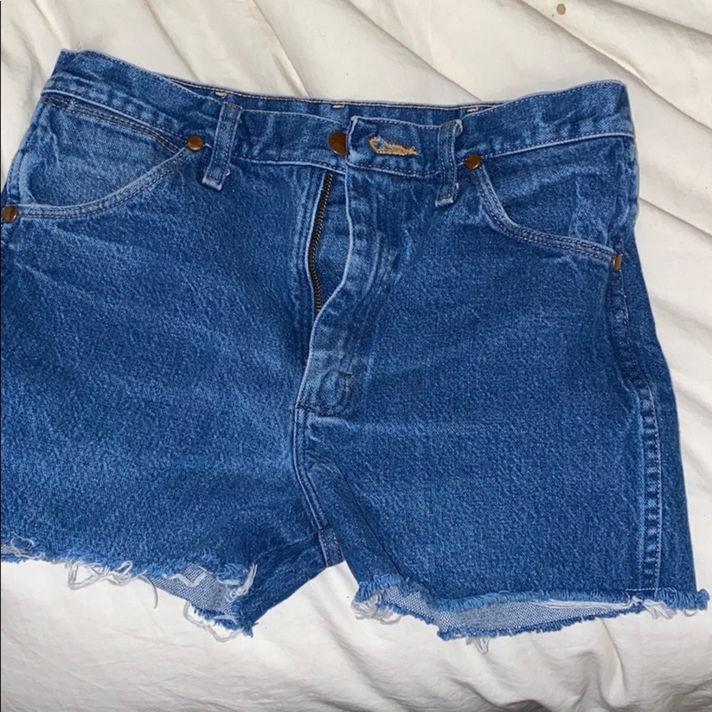 Wrangler high waster shorts